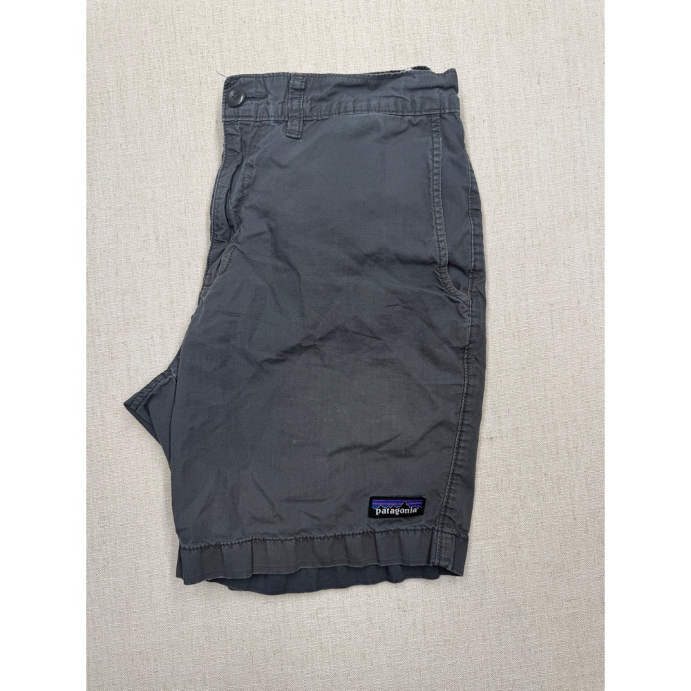 Patagonia Mens Organic Cotton Hemp Stand Up Shorts Grey Size 30 Outdoor Hiking
